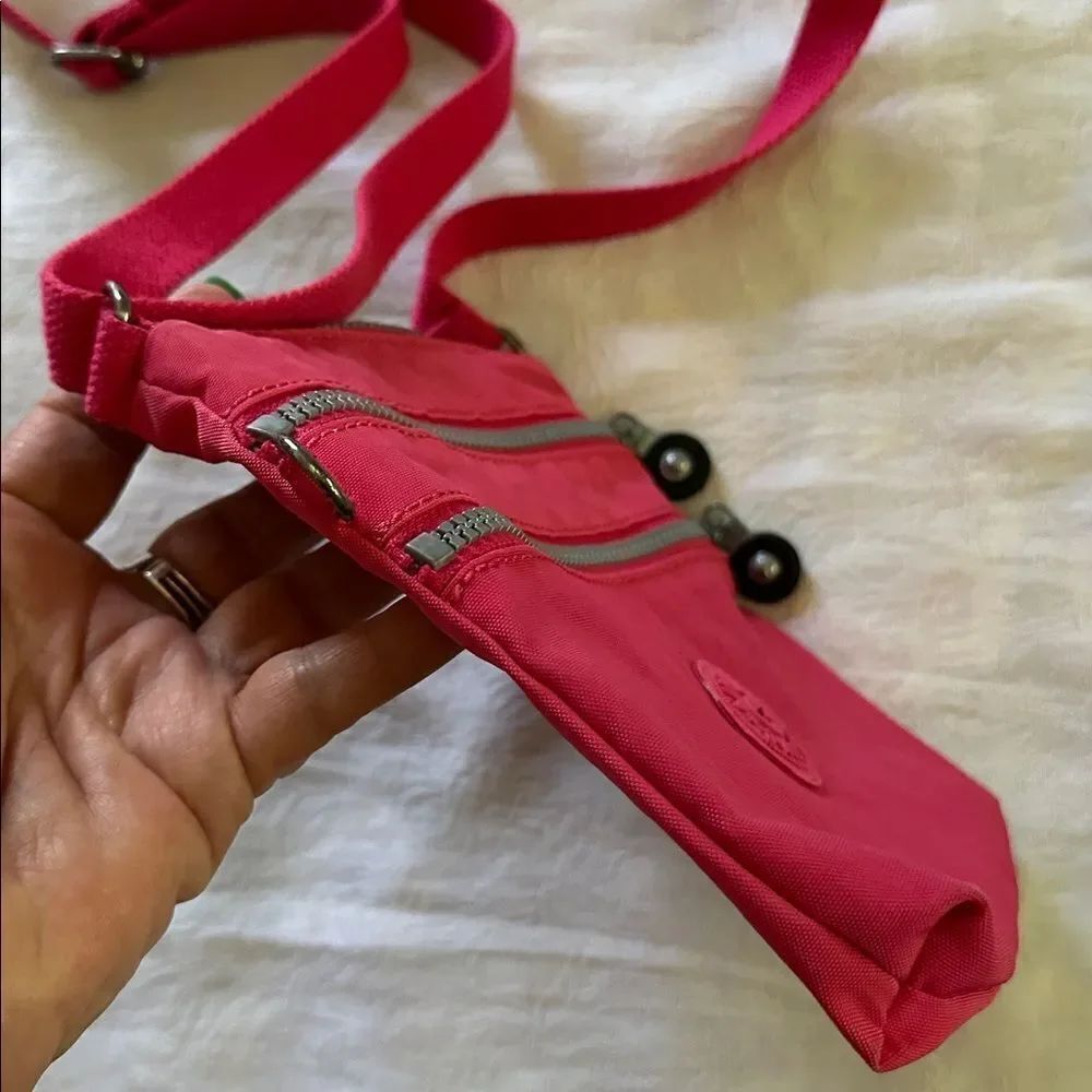 Kipling Fuchsia Crossbody Bag Purse - Picture 10 of 10